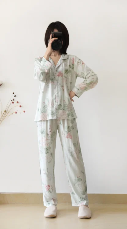 Floral Pajama Set